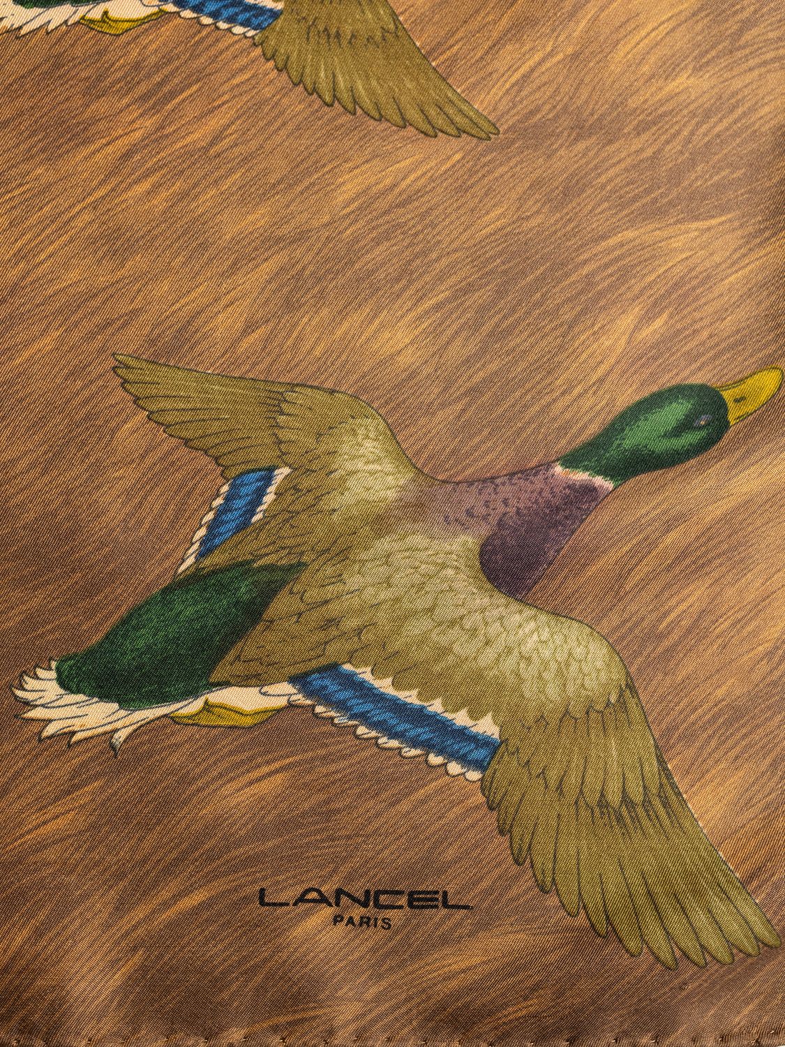 Lancel Wildlife Silk Scarf