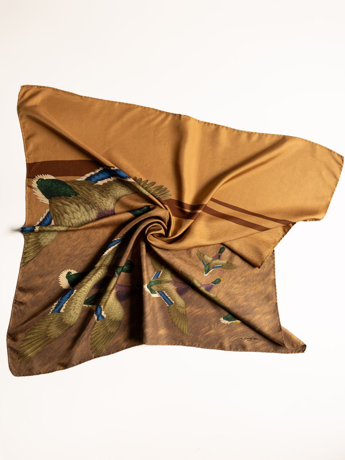 Lancel Wildlife Silk Scarf