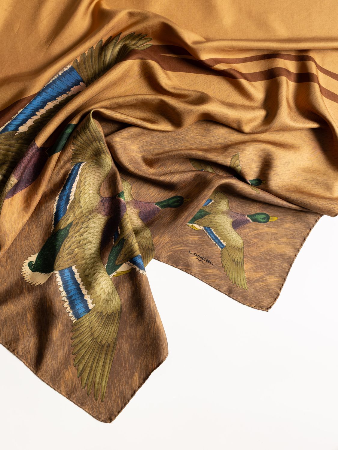 Lancel Wildlife Silk Scarf