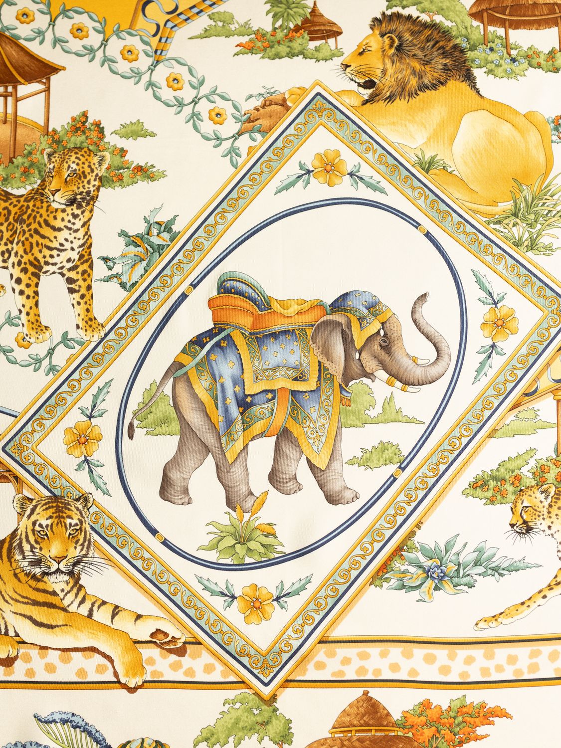 Ferragamo Safari Silk Scarf