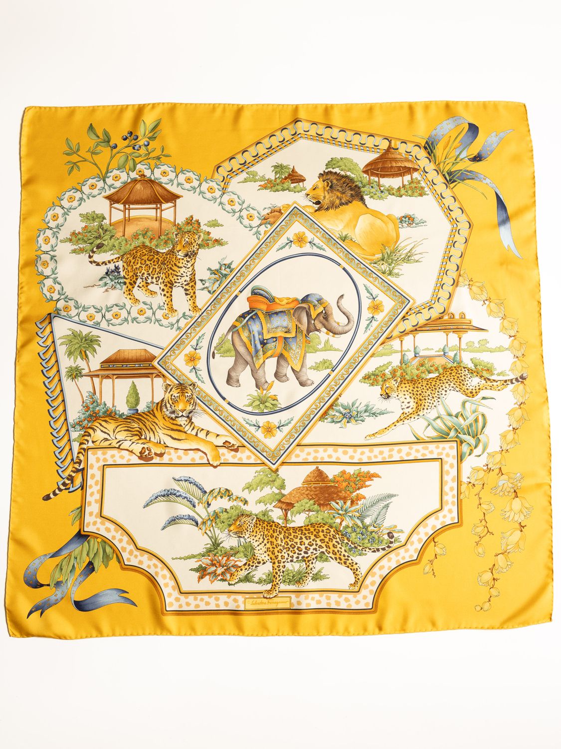 Ferragamo Safari Silk Scarf