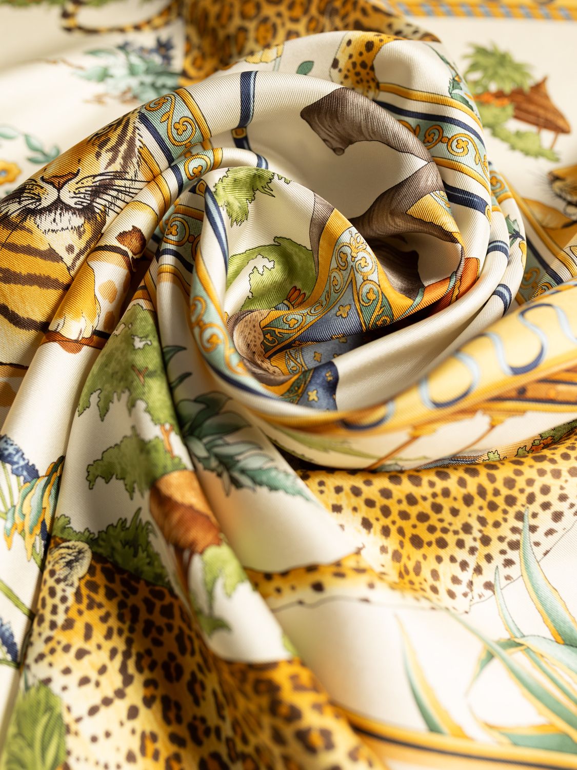 Ferragamo Safari Silk Scarf