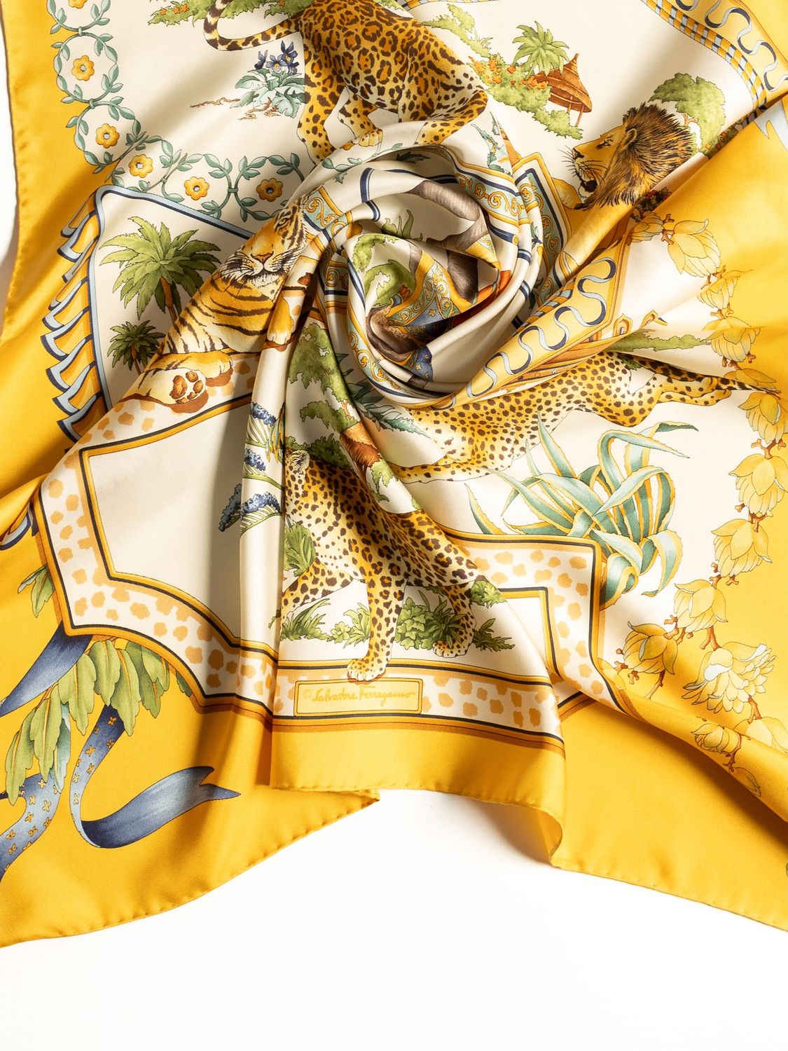 Ferragamo Safari Silk Scarf
