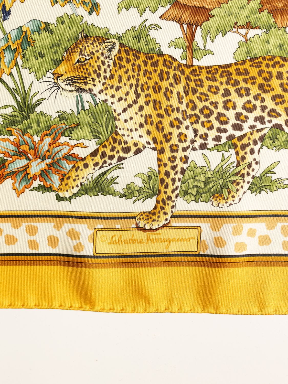 Ferragamo Safari Silk Scarf