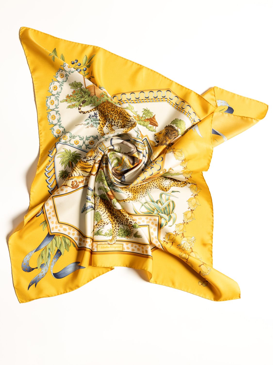 Ferragamo Safari Silk Scarf