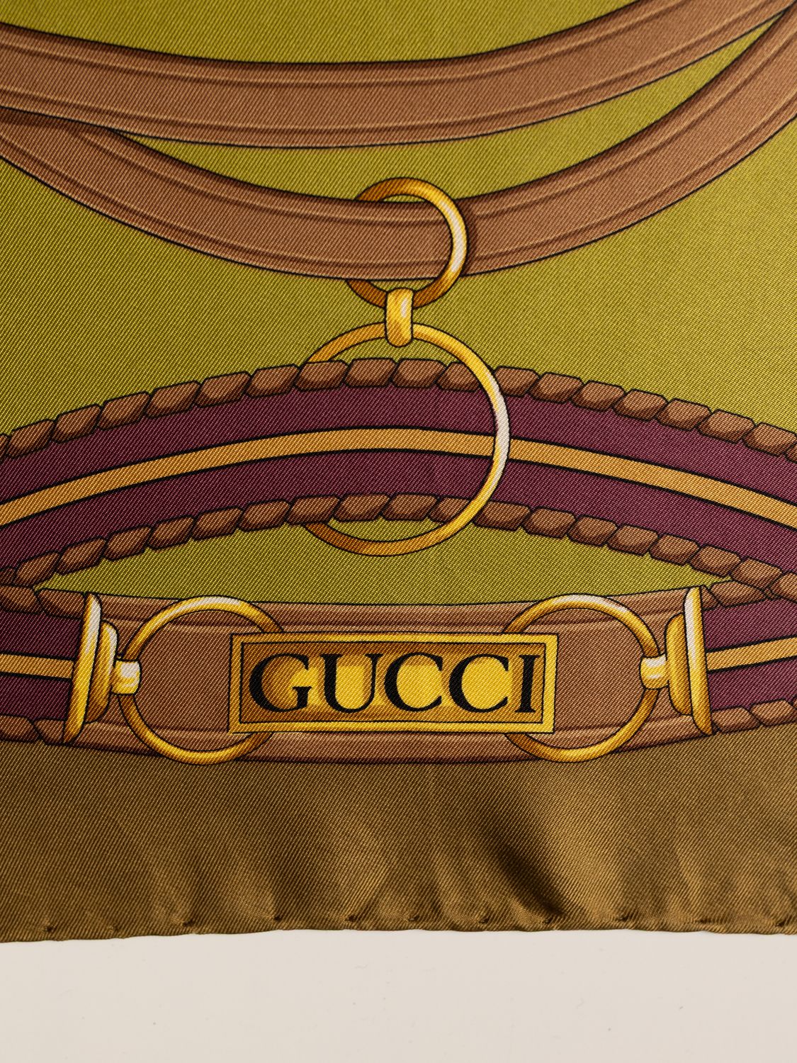 Gucci Equestrian Silk Scarf