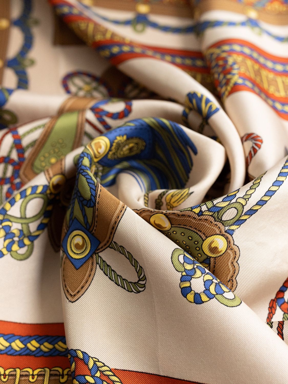 Longchamp Silk Scarf