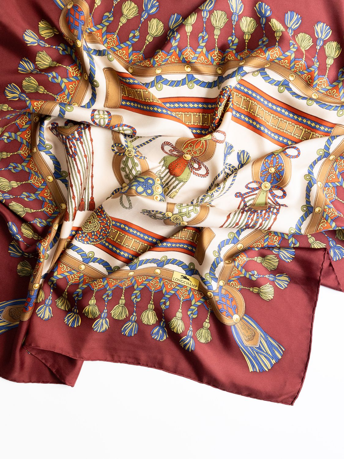 Longchamp Silk Scarf