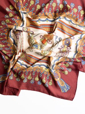 Longchamp Silk Scarf