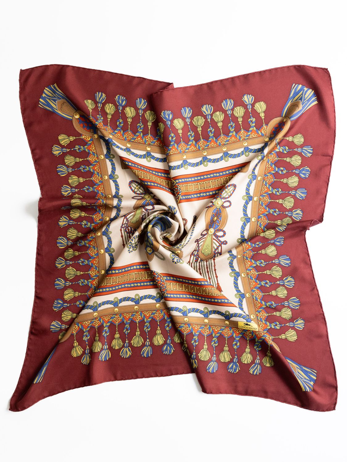 Longchamp Silk Scarf