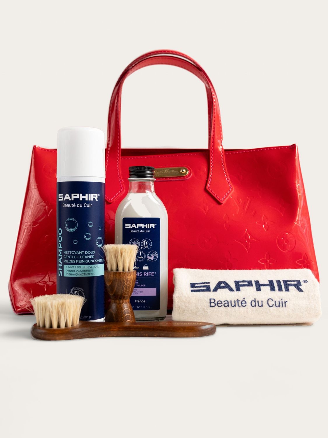 Patent Leather Care Set - 5 pcs