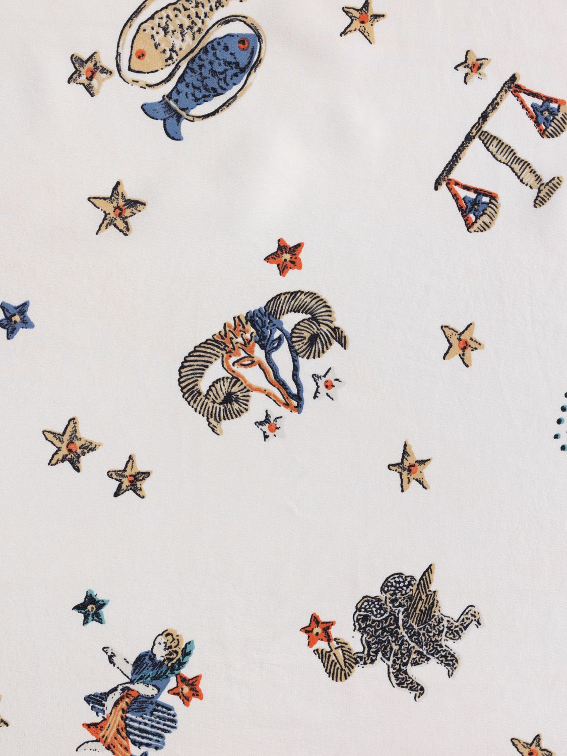 Fendi Zodiac Silk Scarf Fendi Zodiac Silk Scarf