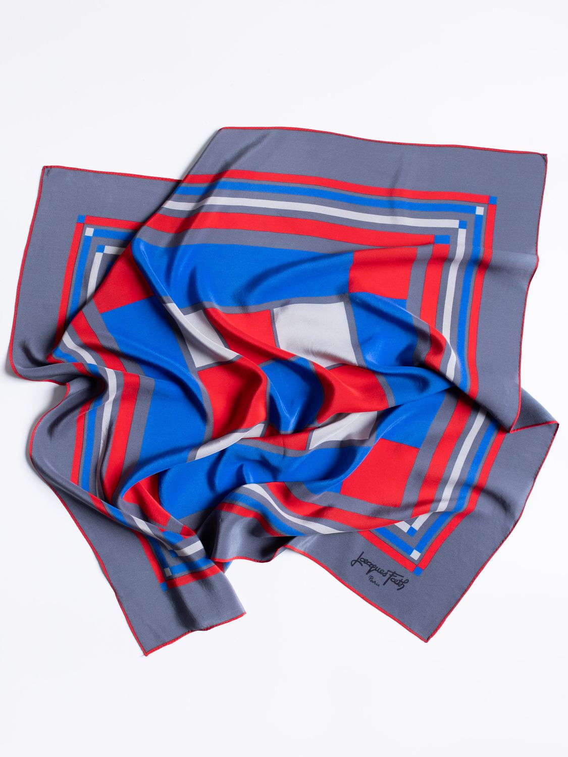 Jacques Fath Silk Scarf