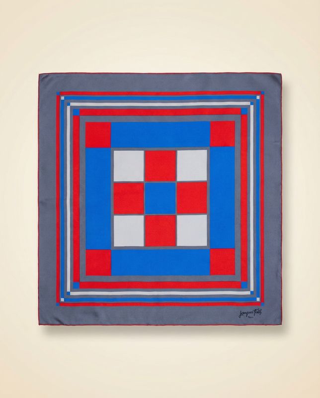 Jacques Fath Silk Scarf