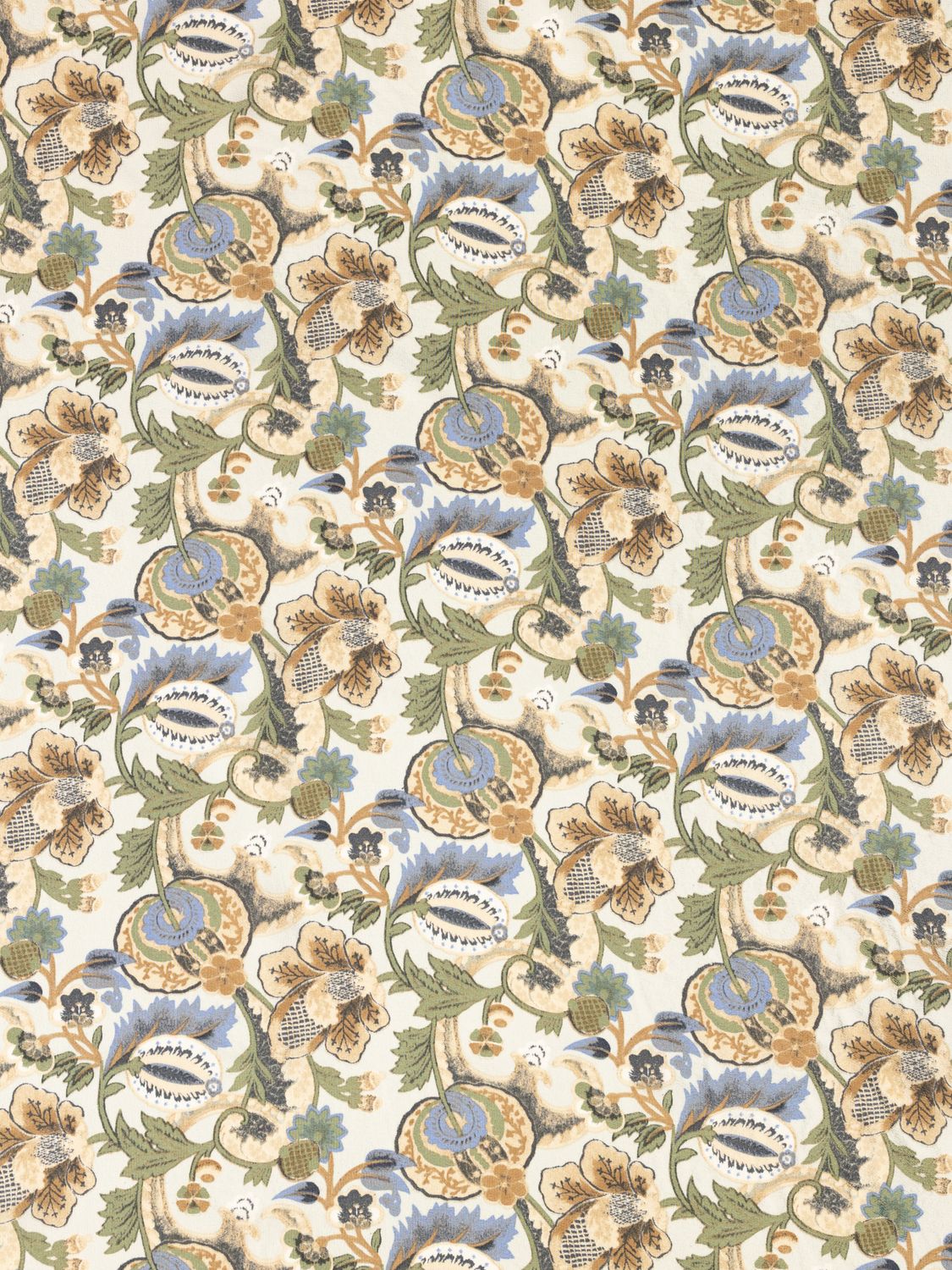 Giorgio Armani Floral Paisley Silk Scarf