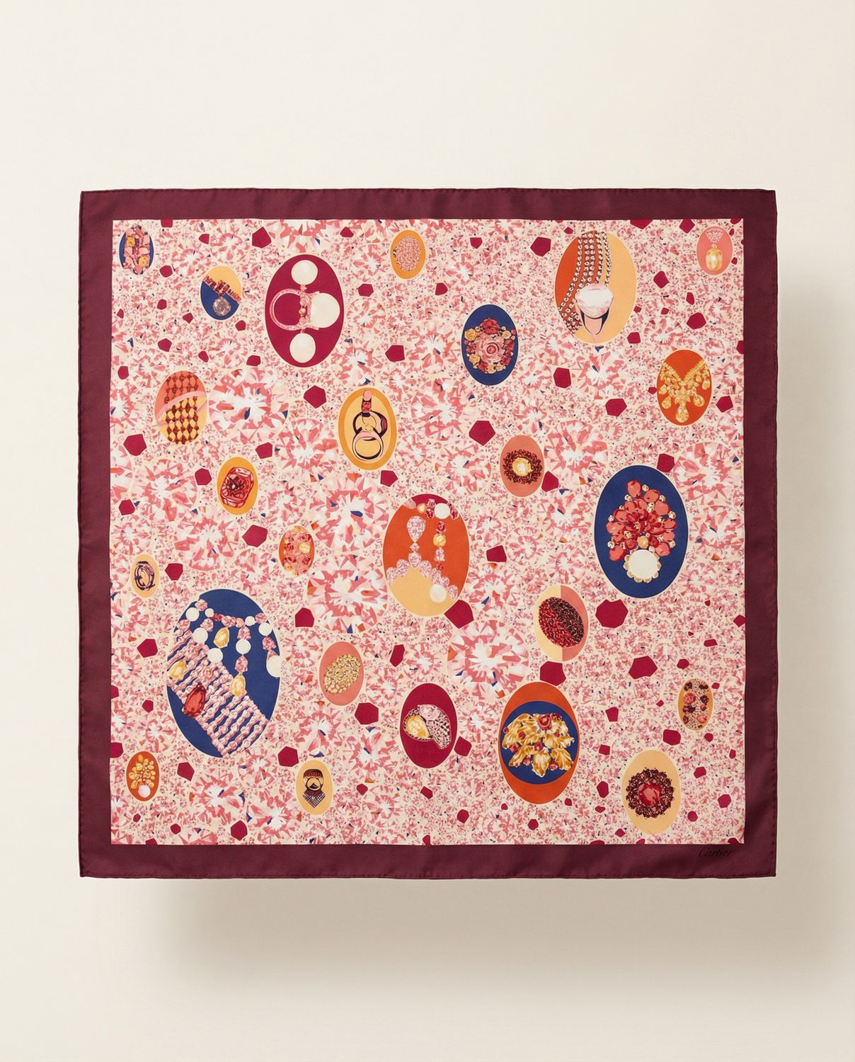 Cartier Jewel Silk Scarf