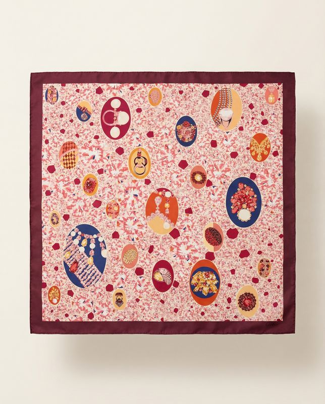 Cartier Jewel Silk Scarf