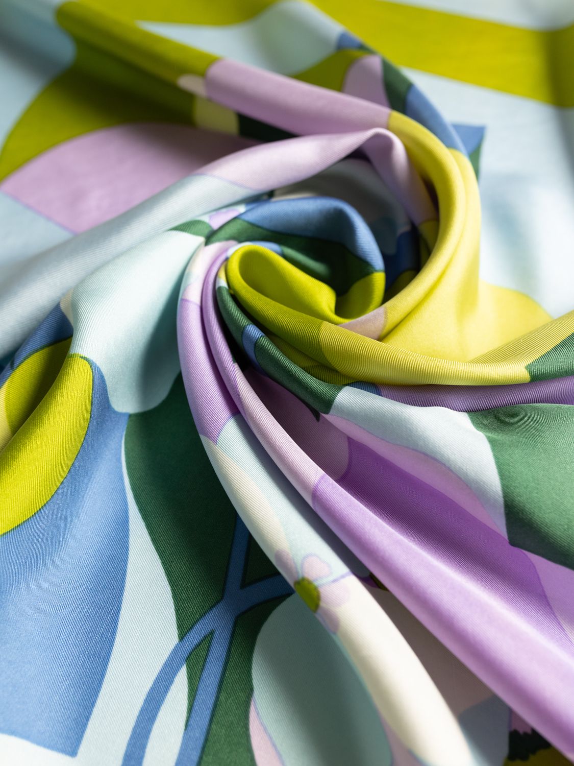 Christian Dior Mod Floral Silk Scarf