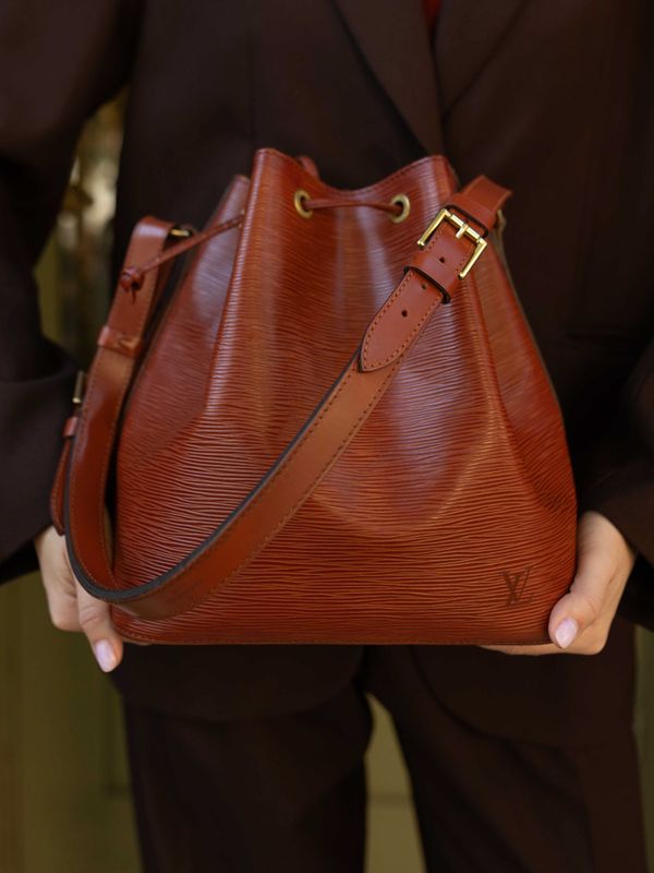 Louis Vuitton Noé Cognac Bag