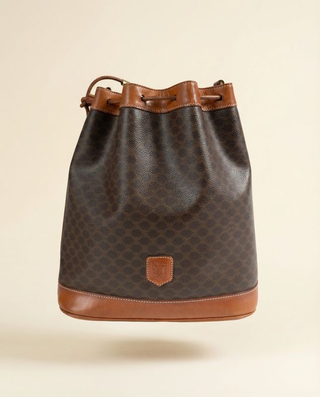 Celine Monogram Bucket Bag