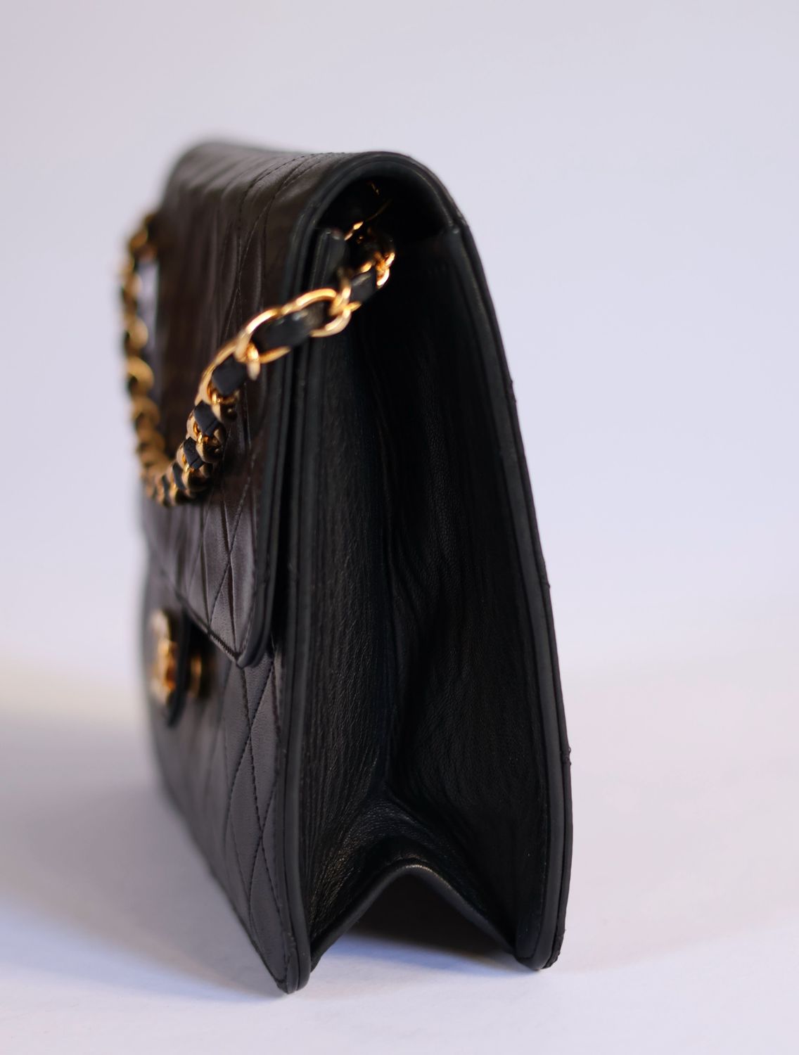 Chanel 24k Single Flap Bag