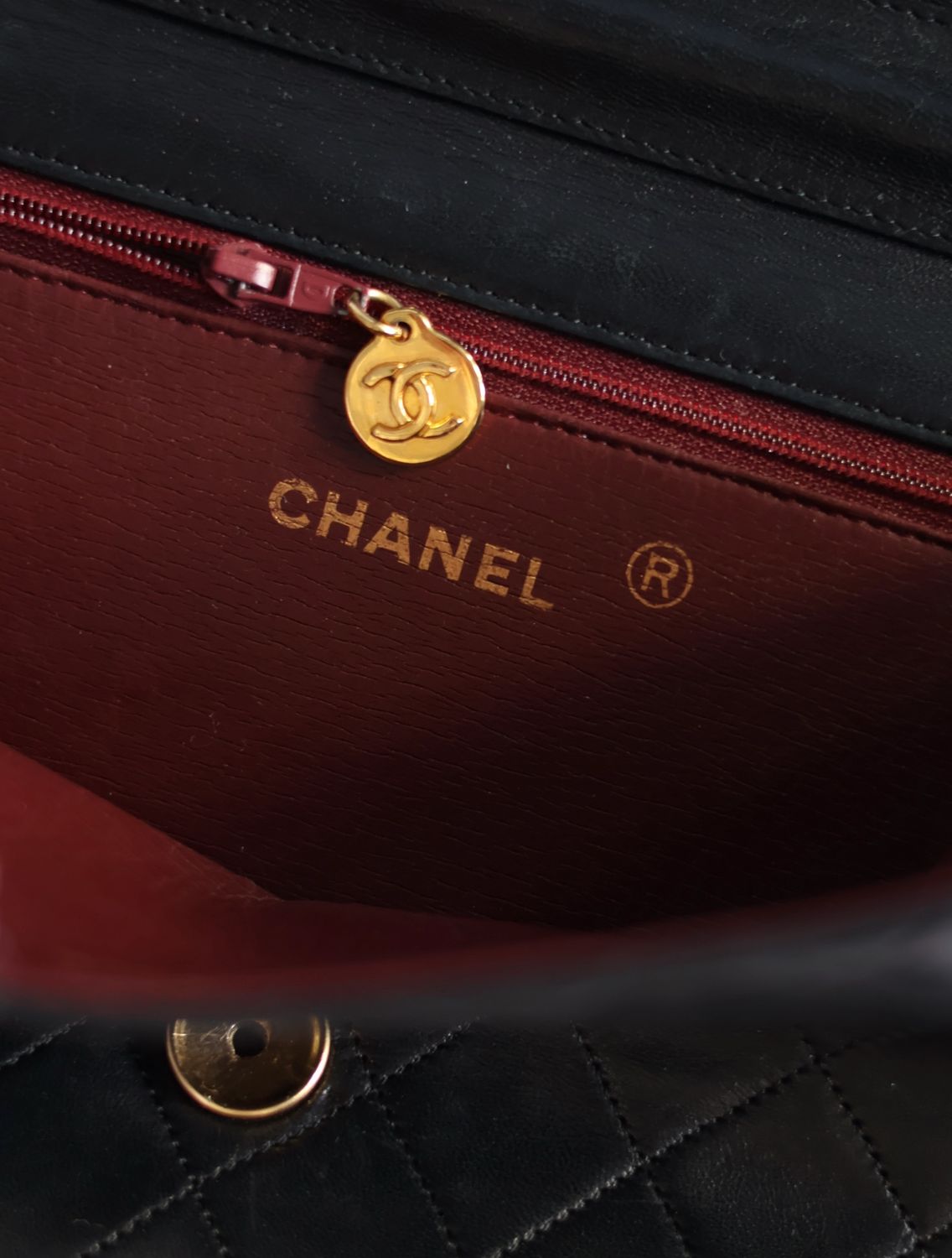 Chanel 24k Single Flap Bag