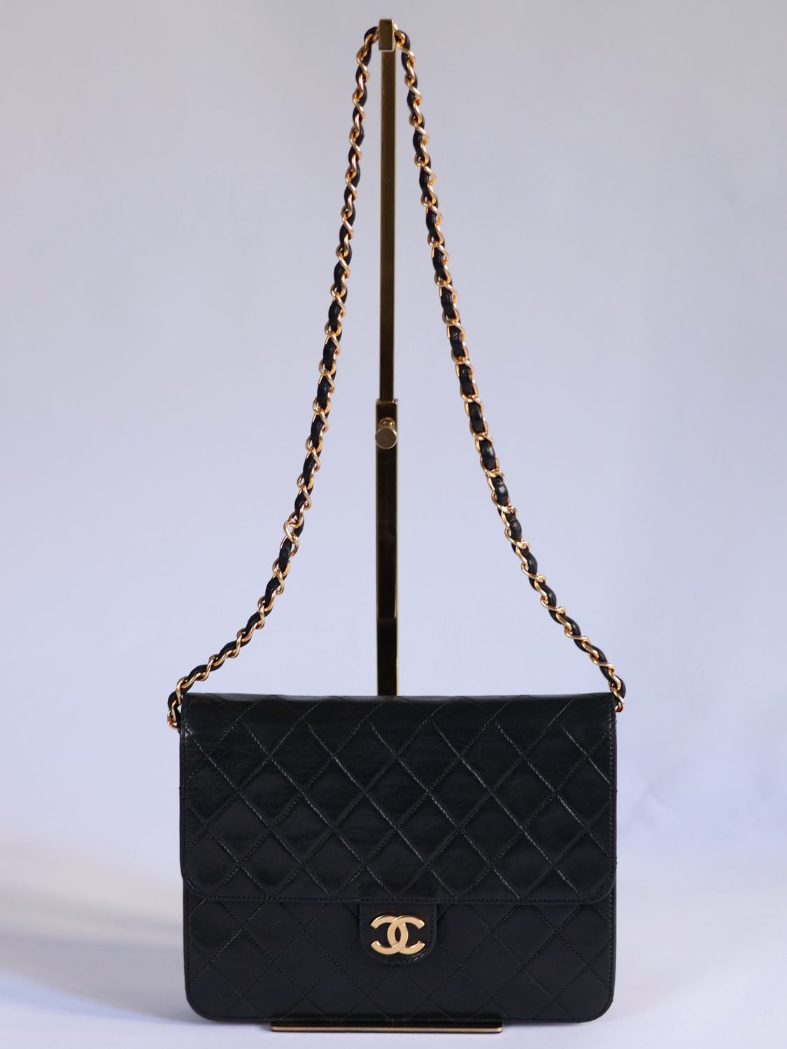 Chanel 24k Single Flap Bag
