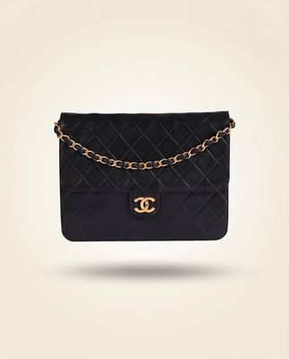 Chanel 24k Single Flap Bag