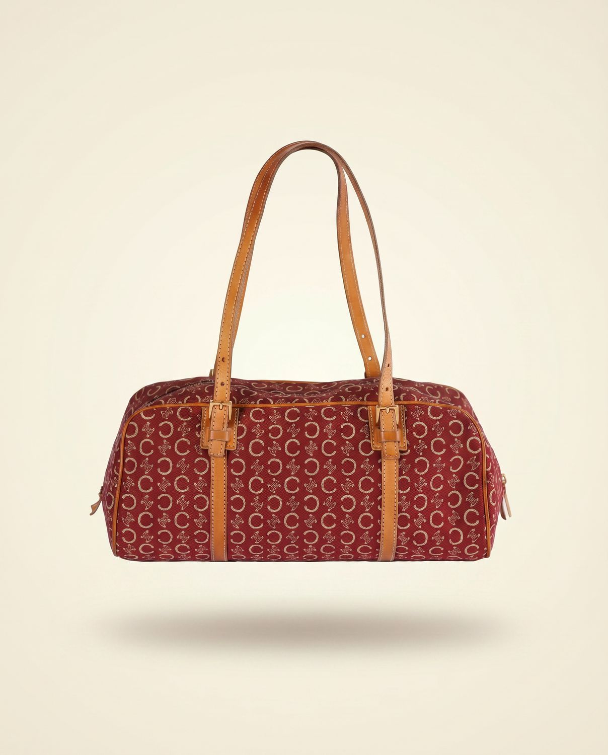 Celine Macadam Bowler Shoulder Bag