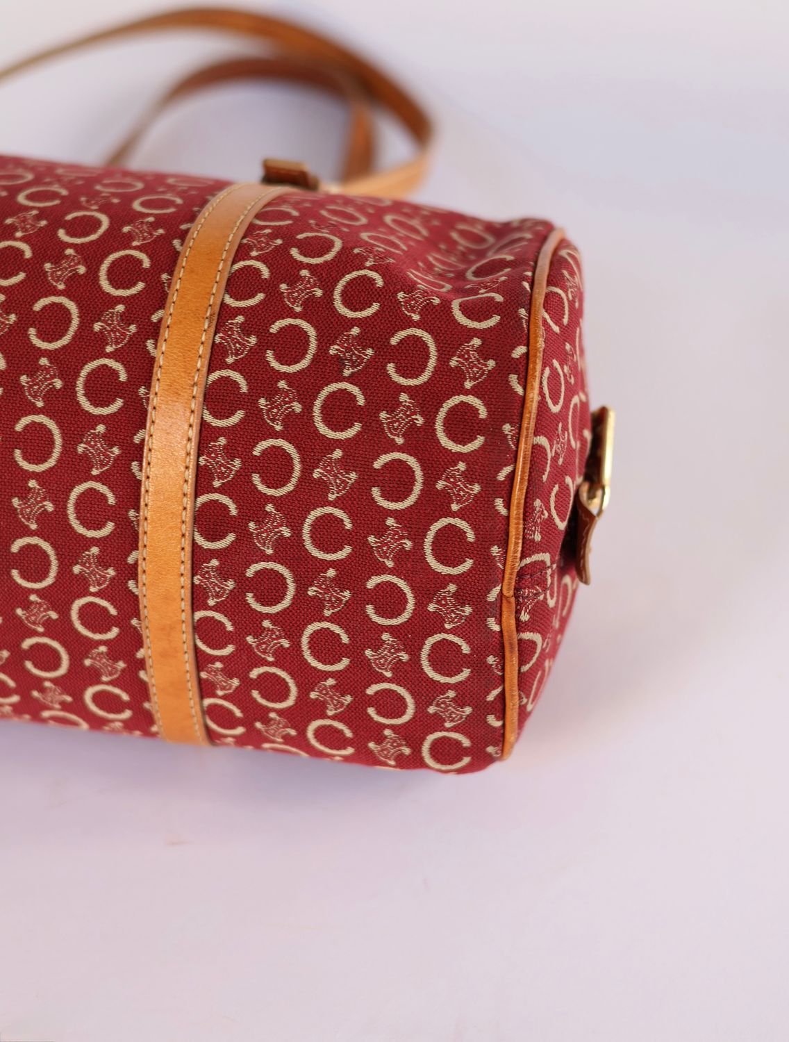Celine Macadam Bowler Shoulder Bag
