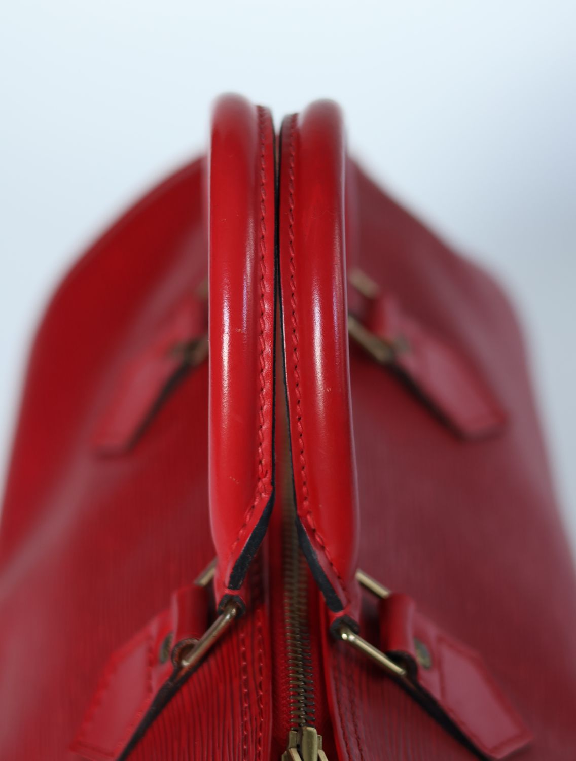 Louis Vuitton Speedy Red Epi 30 Bag