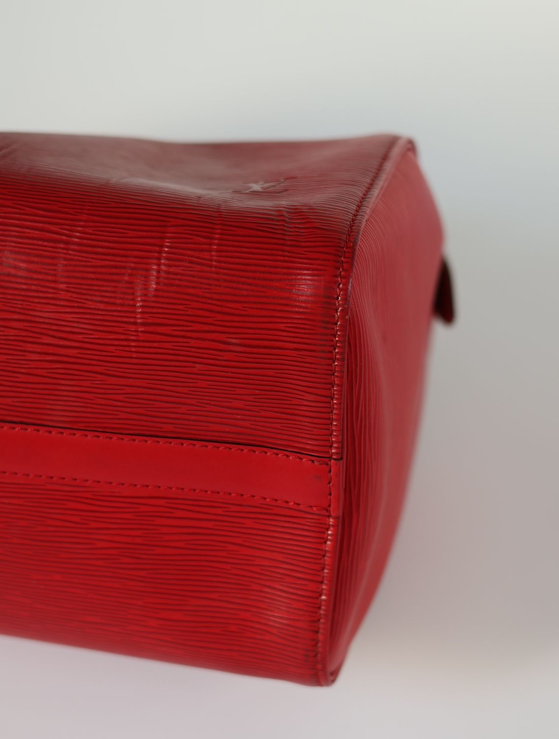 Louis Vuitton Speedy Red Epi 30 Bag