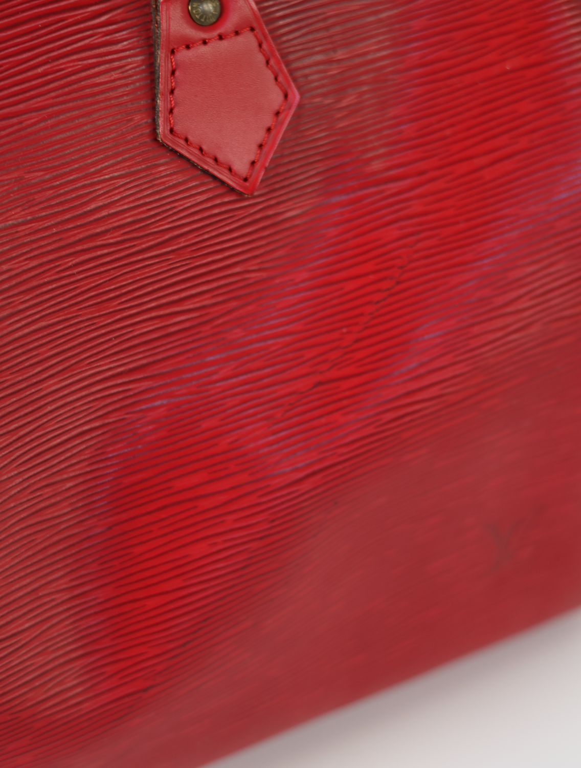 Louis Vuitton Speedy Red Epi 30 Bag