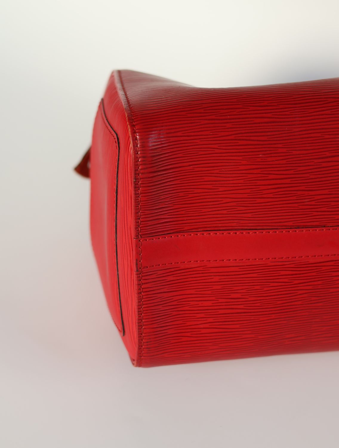 Louis Vuitton Speedy Red Epi 30 Bag