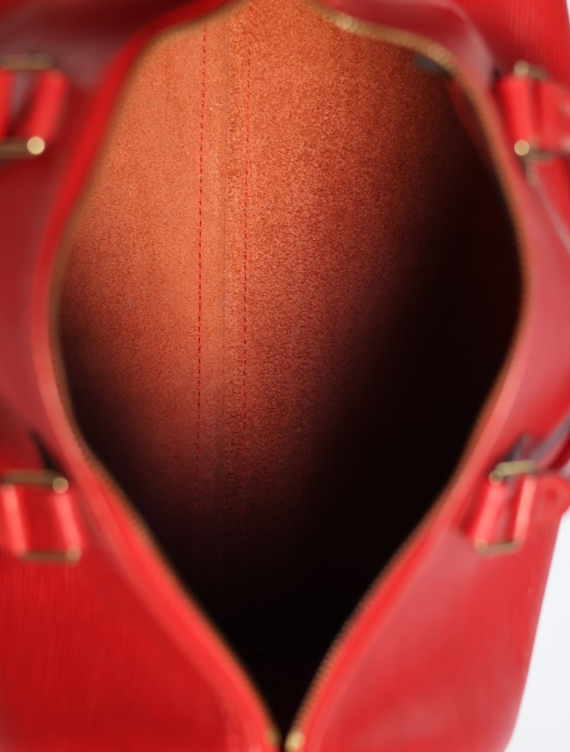 Louis Vuitton Speedy Red Epi 30 Bag
