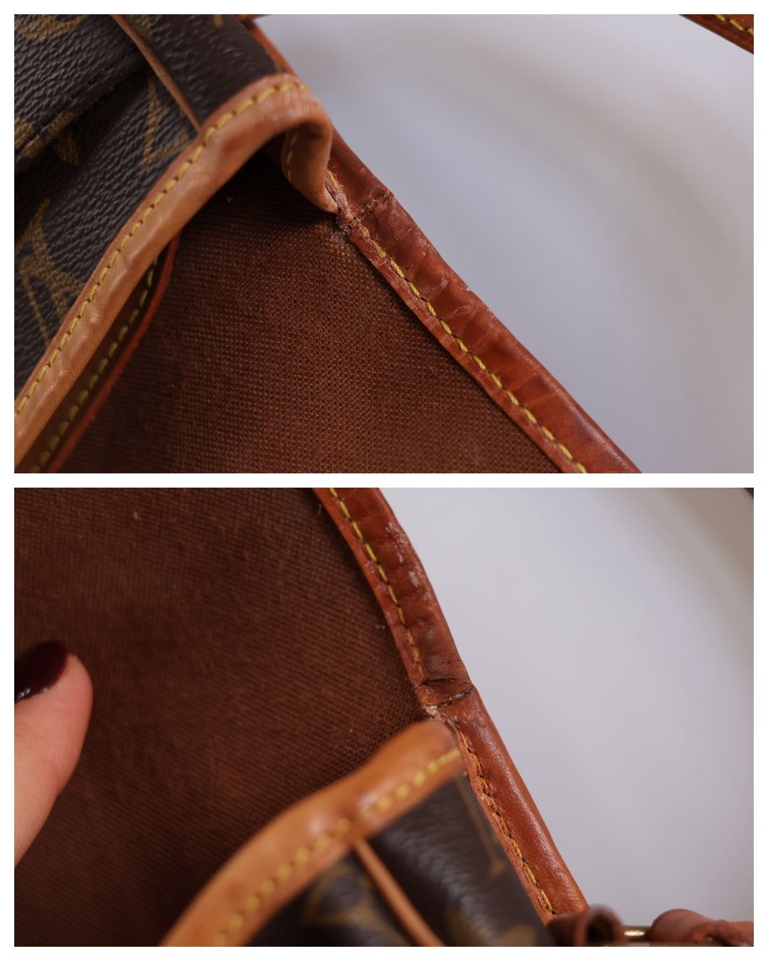 Louis Vuitton Gibeciere Crossbody Bag