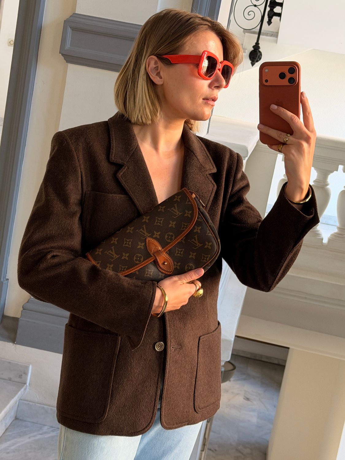 Louis Vuitton Gibeciere Crossbody Bag