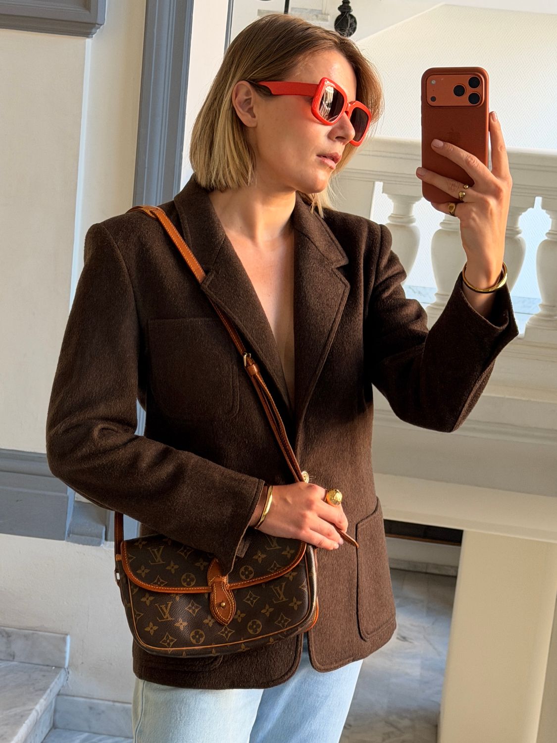 Louis Vuitton Gibeciere Crossbody Bag