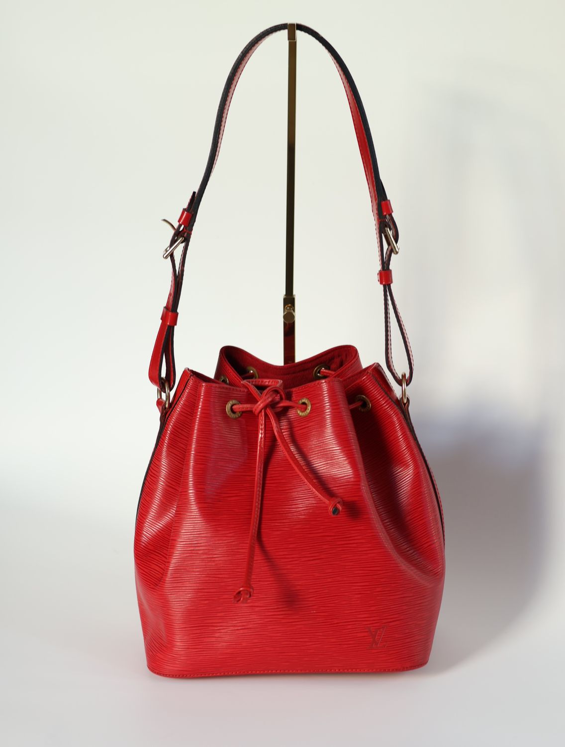 Louis Vuitton Noe Red Epi Bag