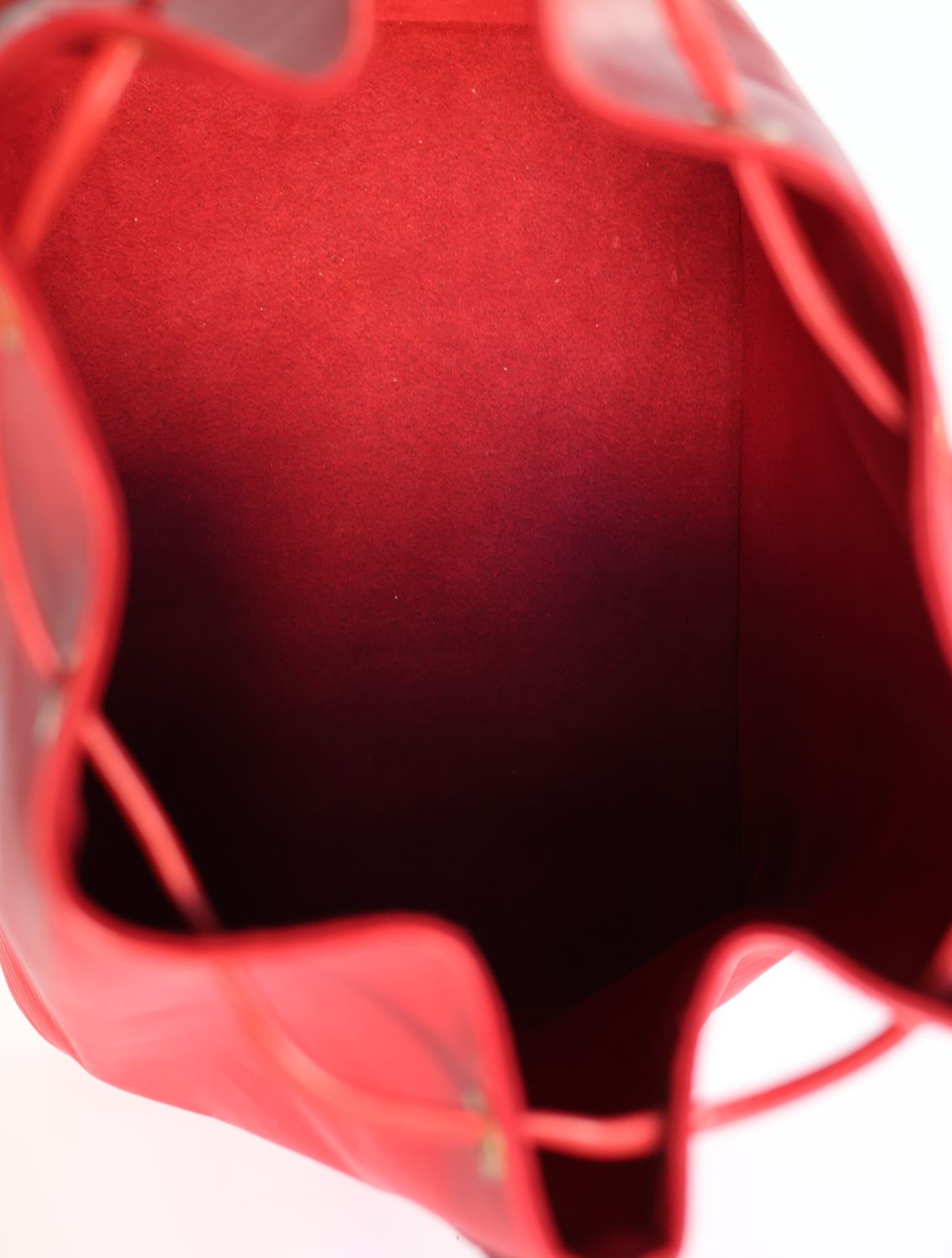 Louis Vuitton Noe Red Epi Bag