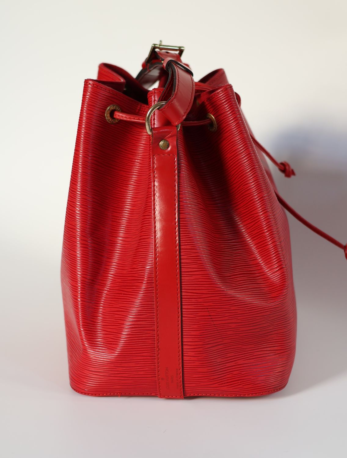 Louis Vuitton Noe Red Epi Bag
