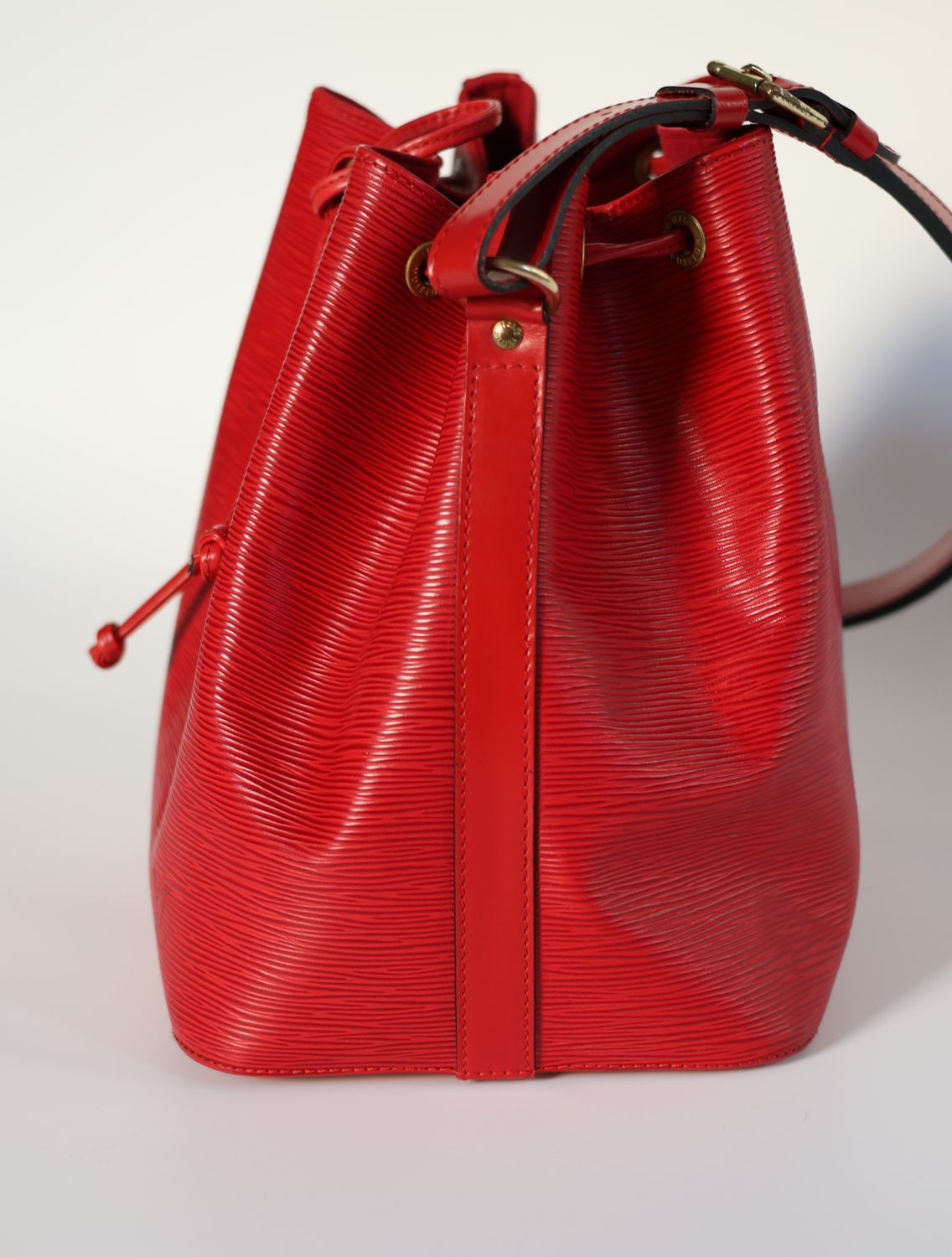 Louis Vuitton Noe Red Epi Bag