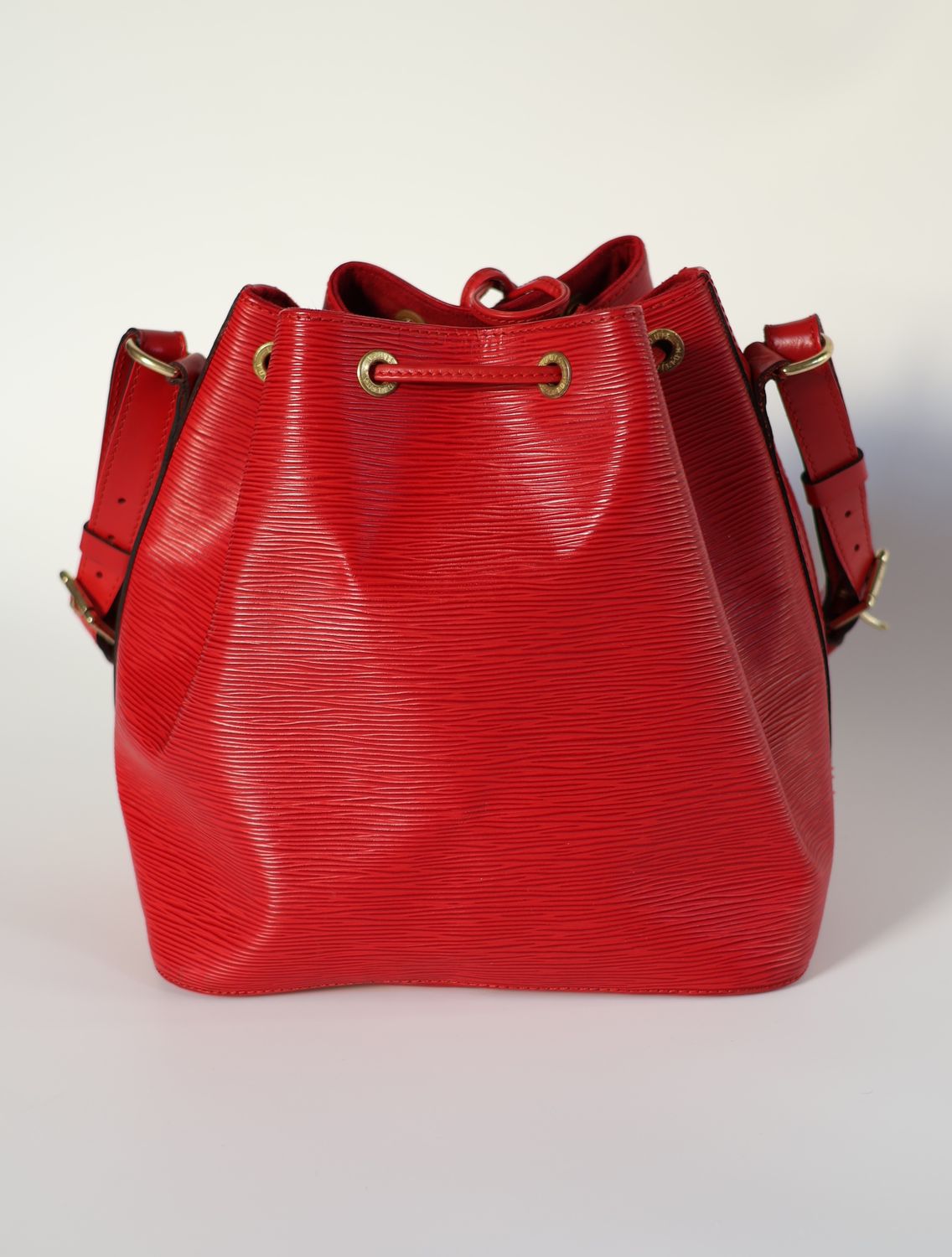 Louis Vuitton Noe Red Epi Bag