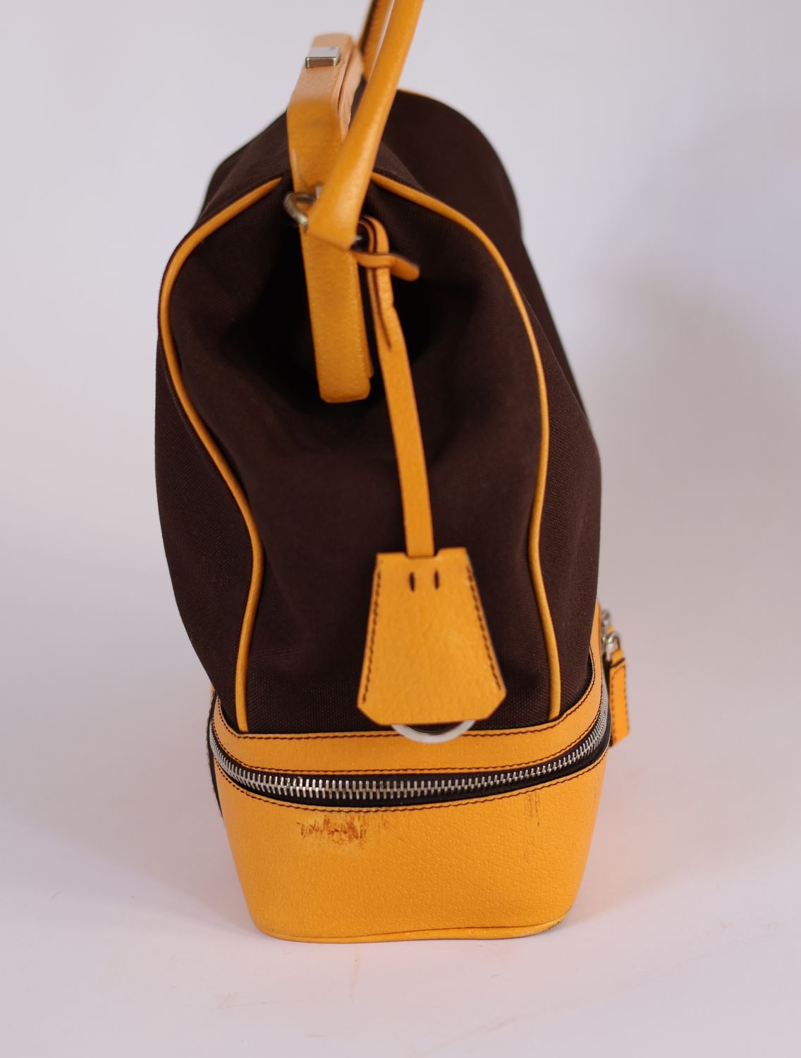 Prada Canvas Frame Bag