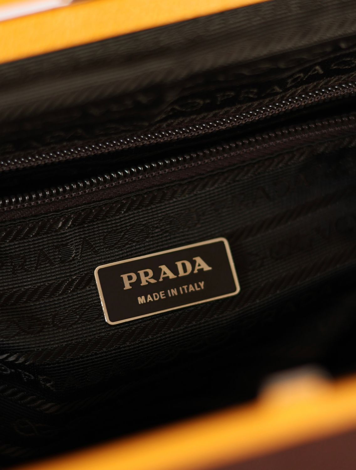 Prada Canvas Frame Bag