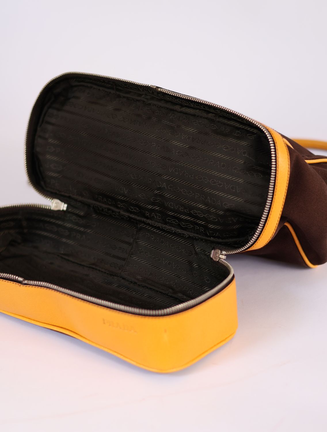 Prada Canvas Frame Bag