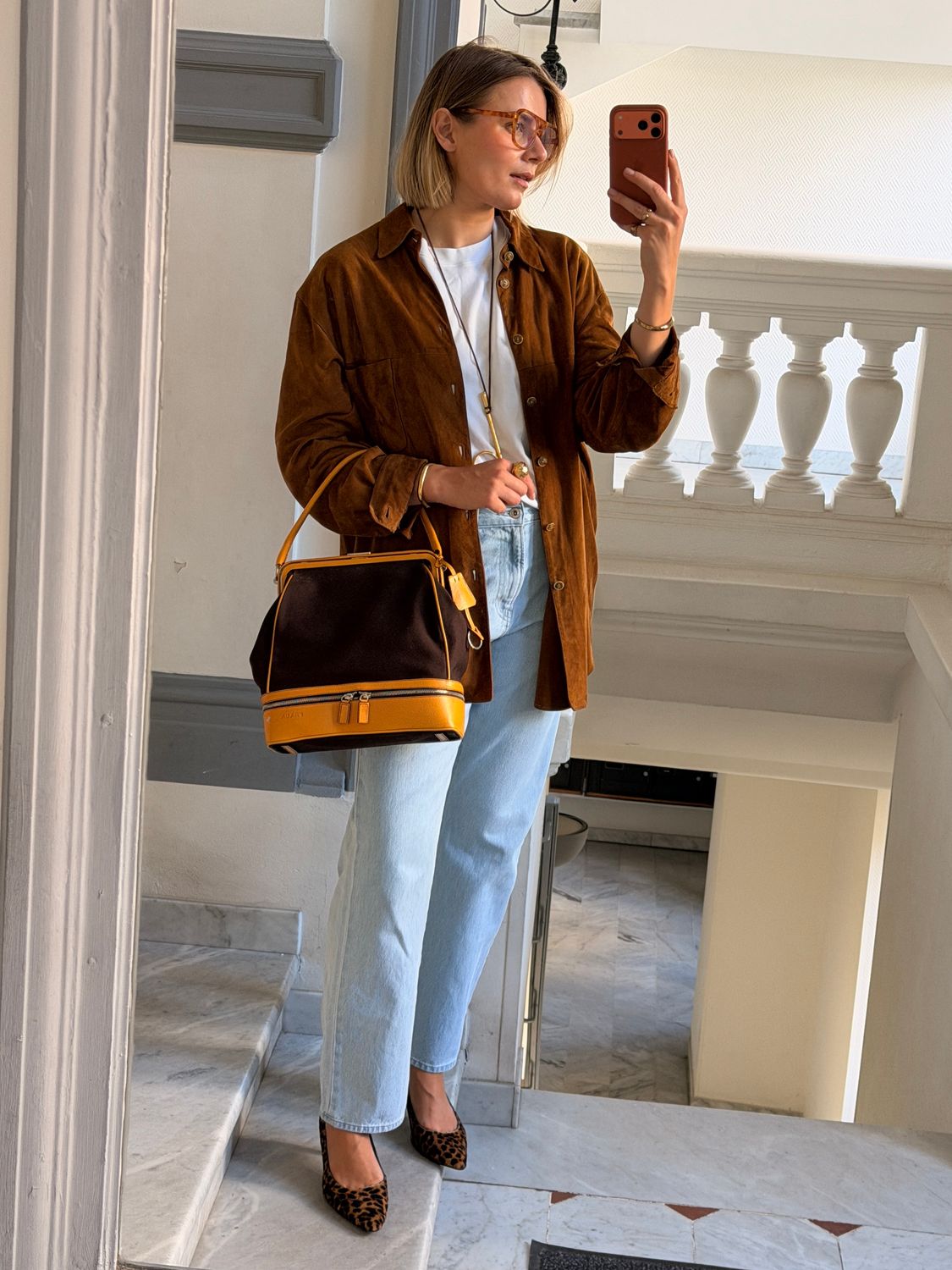 Prada Canvas Frame Bag