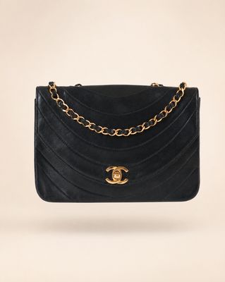 Chanel Demi Lune Flap Bag, 1986