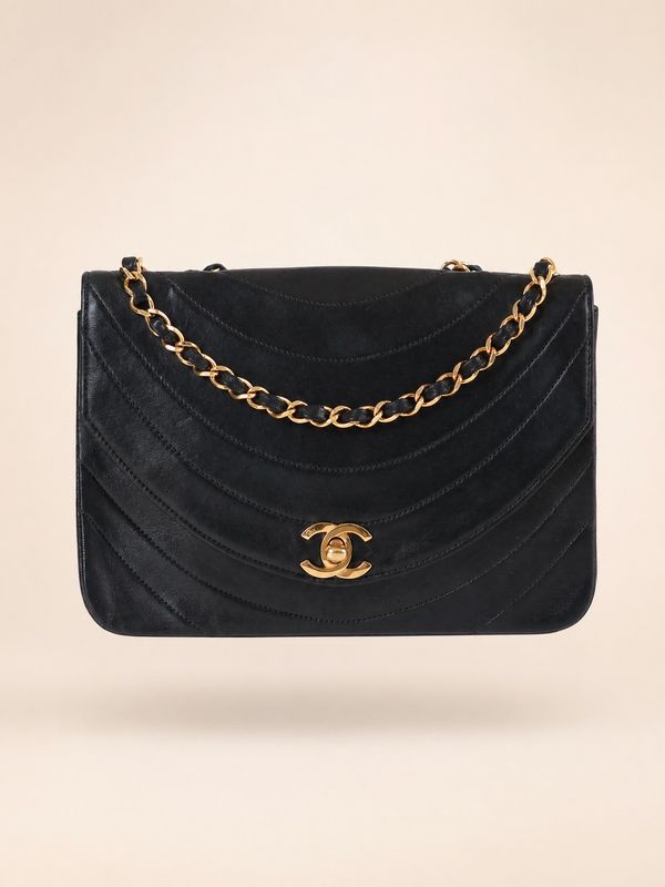 Chanel Demi Lune Flap Bag, 1986