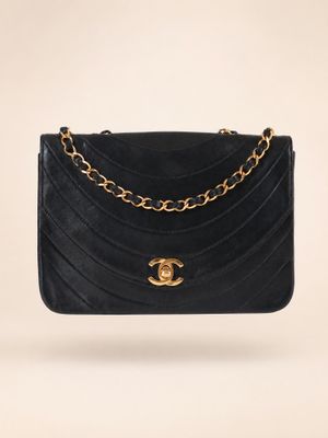 Chanel Demi Lune Flap Bag, 1986